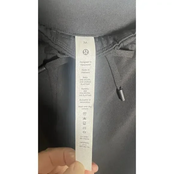 Lululemon Womens Size Medium Black Straight-Leg Mid-Rise Pant Luxtreme NEW - Picture 9 of 14